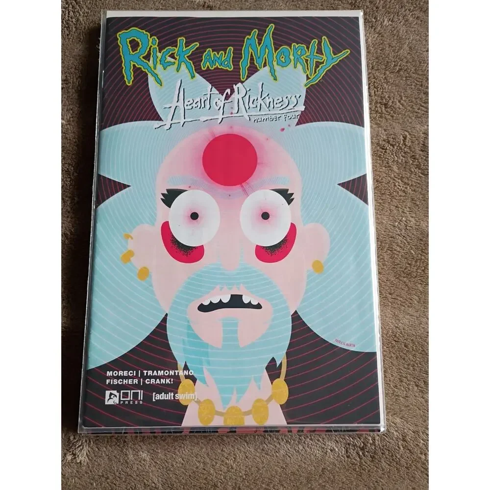 Rick and Morty Heart of Rickness #1-4 NM complete series 4 Book Lot Vf To NM